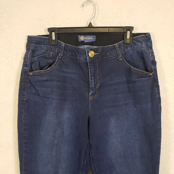 Democracy Ab Solution Itty Bitty Bootcut Jeans Dark Wash Women’s 18W - Picture 5 of 12